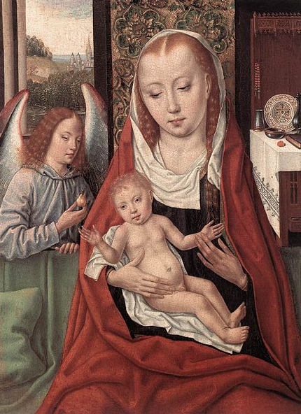 Virgin and Child with an Angel